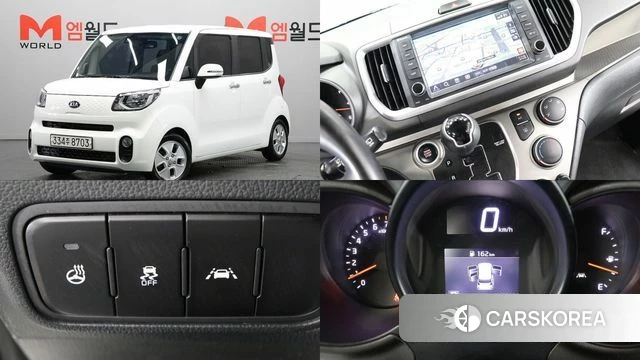 Kia The New Ray 2021 Белый из Кореи
