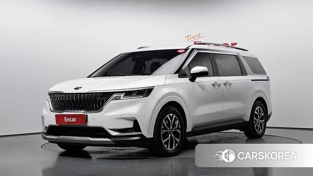 Kia Carnival 4th generation 2020 Белый из Кореи