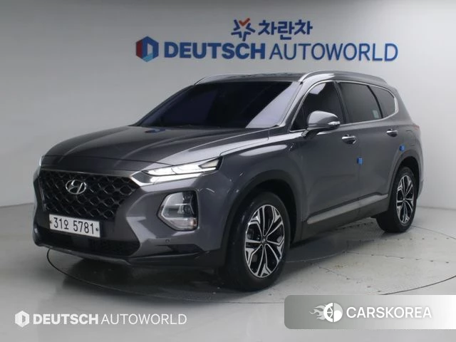 Hyundai Santa Fe TM 2019 Серый из Кореи