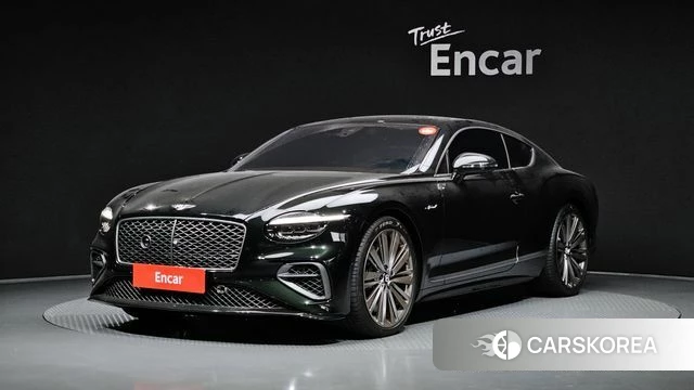 Bentley Continental GT 4th Generation 2025 Темно-зеленый из Кореи
