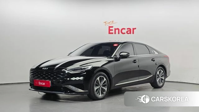 Kia K8 Hybrid 2022 Черный из Кореи