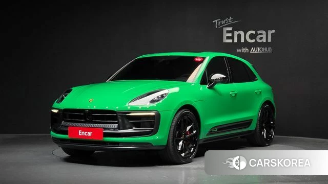 Porsche Macan 2024 Зеленый из Кореи