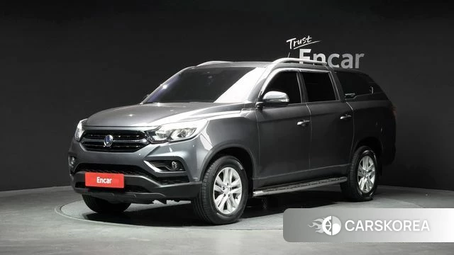 Ssangyong Rexton Sports 2018 Серый из Кореи