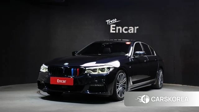 BMW 5 Series (G30) 2020 Черный из Кореи