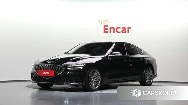 Genesis The New G70 2021 Черный из Кореи