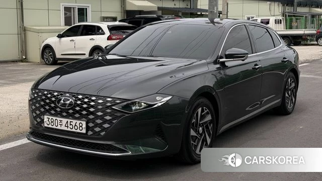 Hyundai The New Grandeur IG Hybrid 2020 Серый из Кореи