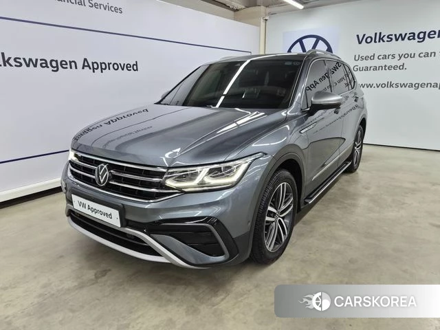 Volkswagen Tiguan Allspace 2022 Серый из Кореи