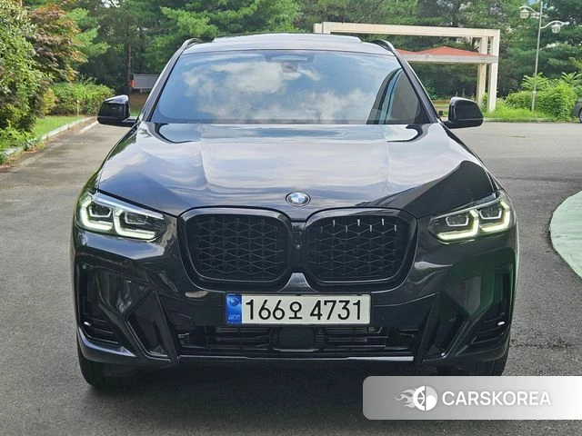 BMW X4 (G02) 2024 Черный из Кореи