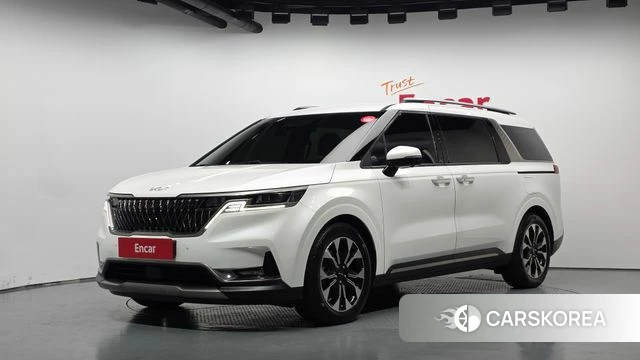 Kia Carnival 4th generation 2021 Белый из Кореи