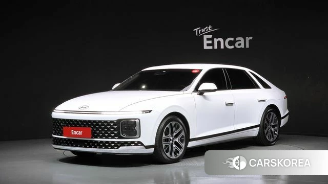 Hyundai Grandeur Hybrid (GN7) 2023 Белый из Кореи