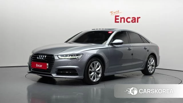 Audi New A6 2018 Серебристо-серый из Кореи