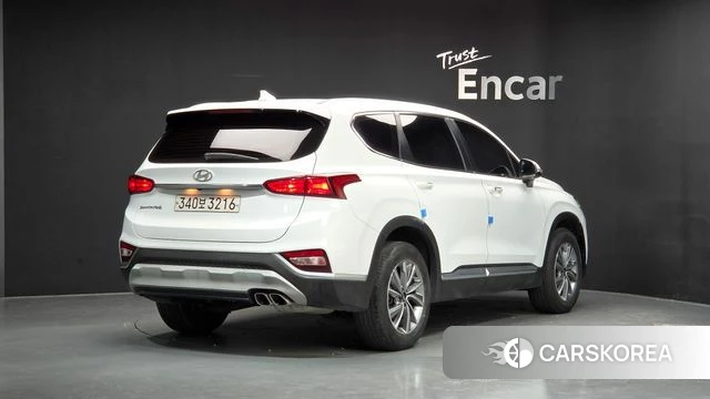 Hyundai Santa Fe TM 2019 Белый из Кореи