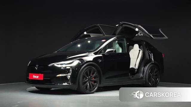 Tesla Model X 2023 Черный из Кореи