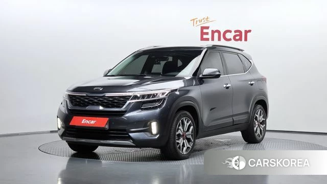 Kia Seltos 2019 Серый из Кореи