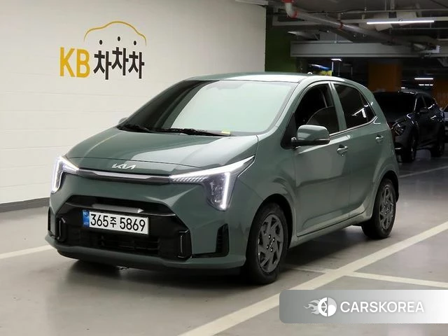 Kia The New Morning (JA) 2024 Темно-зеленый из Кореи