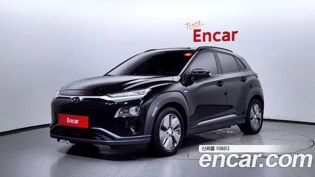 Hyundai Kona Electric 2019 Черный из Кореи