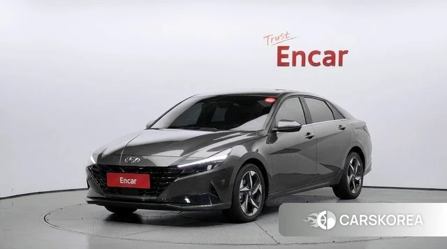 Hyundai Avante (CN7) 2022 Серый из Кореи