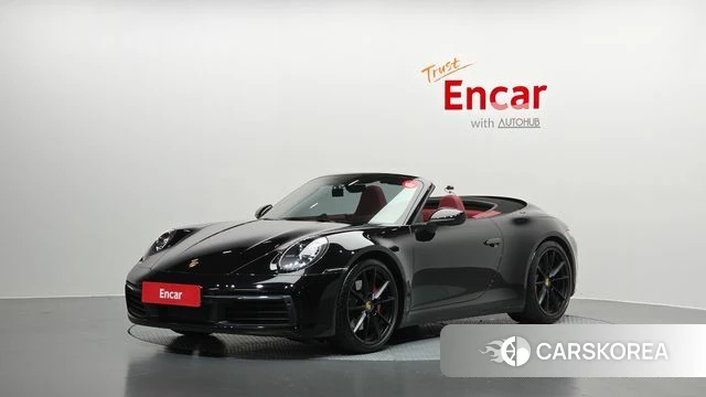 Porsche 911(992) 2020 Черный из Кореи