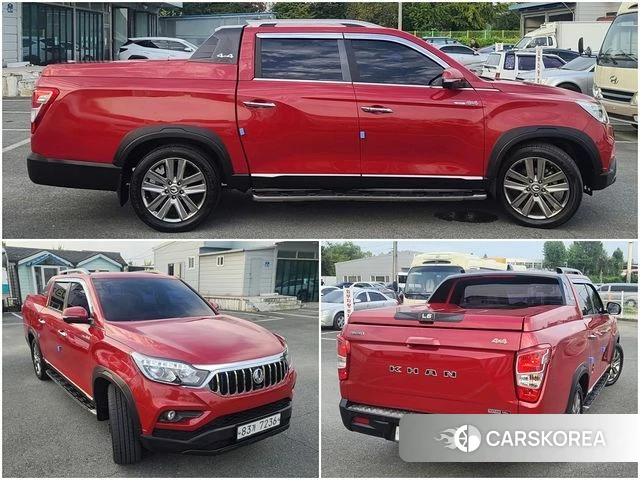 Ssangyong Rexton Sports Cannes 2019 Красный из Кореи