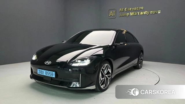 Hyundai Ionic 6 2022 Черный из Кореи
