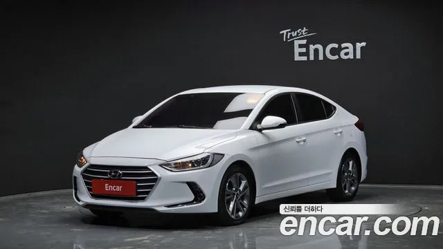 Hyundai Avante AD 2018 Белый из Кореи