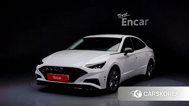 Hyundai Sonata (DN8) 2022 Белый из Кореи