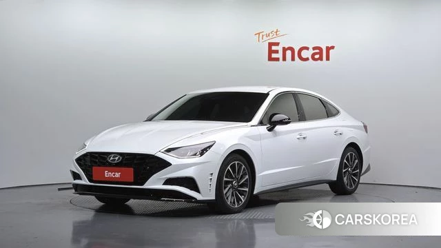 Hyundai Sonata (DN8) 2021 Белый из Кореи