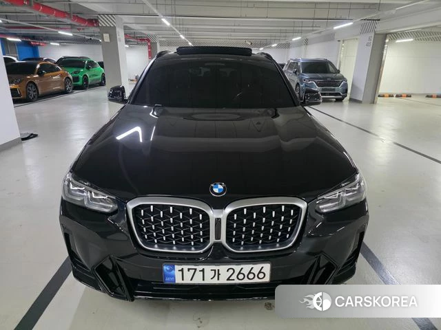BMW X4 (G02) 2023 Черный из Кореи