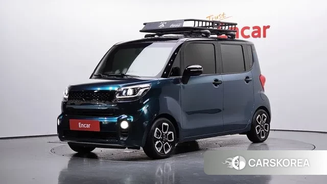 Kia The New Ray 2018 Темно-зеленый из Кореи