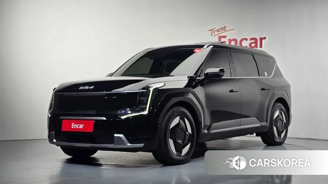 Kia EV9 2023 Черный из Кореи