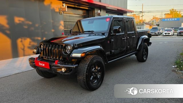 Jeep Gladiator (JT) 2022 Черный из Кореи