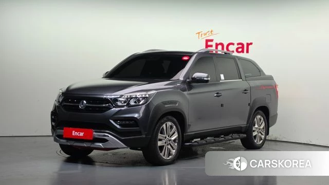 Ssangyong Rexton Sports 2021 Серый из Кореи