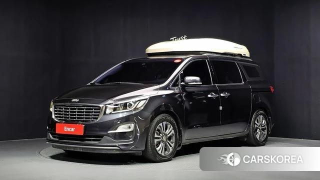 Kia The New Carnival 2018 Черный из Кореи