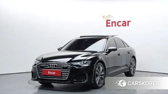 Audi A6 (C8) 2022 Черный из Кореи