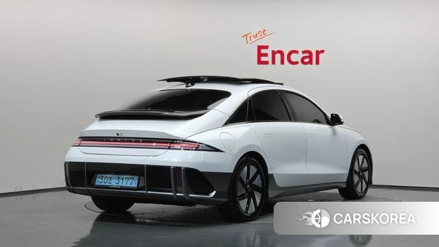 Hyundai Ionic 6 2022 Белый из Кореи