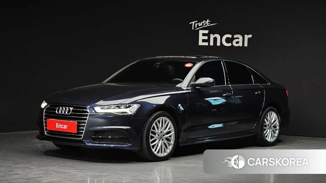 Audi New A6 2018 Синий из Кореи