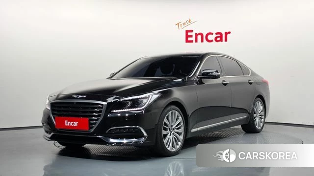 Genesis G80 2018 Черный из Кореи