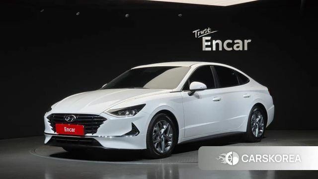 Hyundai Sonata (DN8) 2022 Белый из Кореи