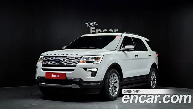 Ford Explorer 2019 Белый из Кореи
