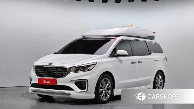 Kia The New Carnival 2018 Белый из Кореи