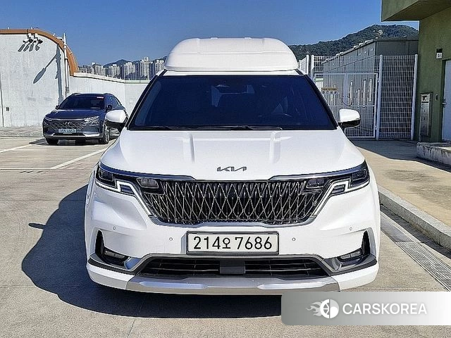 Kia Carnival 4th generation 2021 Жемчужный цвет из Кореи