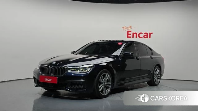 BMW 7 Series (G11) 2018 Черный из Кореи