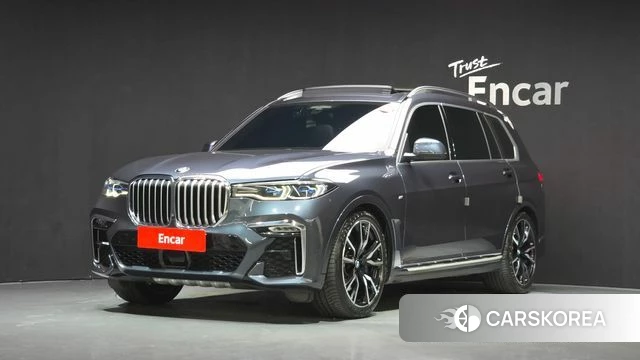 BMW X7 (G07) 2022 Серый из Кореи