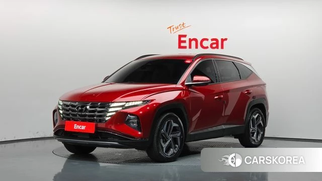 Hyundai Tucson (NX4) 2022 Красный из Кореи