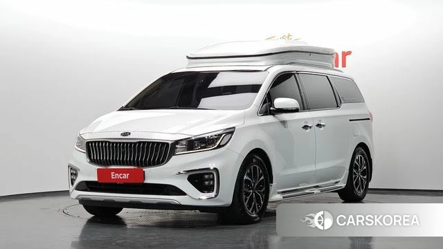 Kia The New Carnival 2018 Белый из Кореи