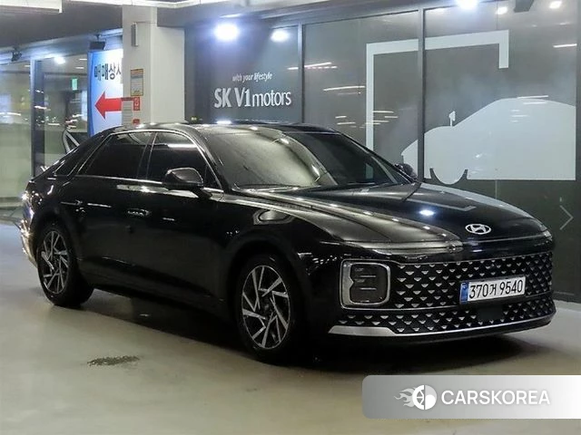 Hyundai Grandeur Hybrid (GN7) 2023 Синий из Кореи