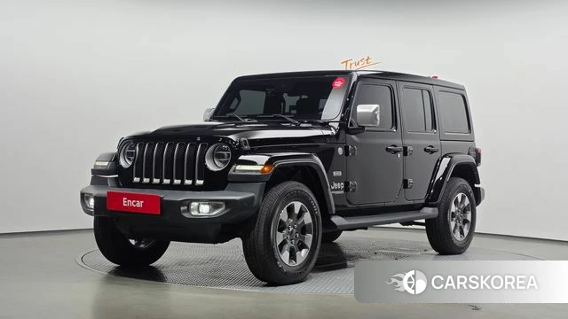 Jeep Wrangler (JL) 2021 Черный из Кореи