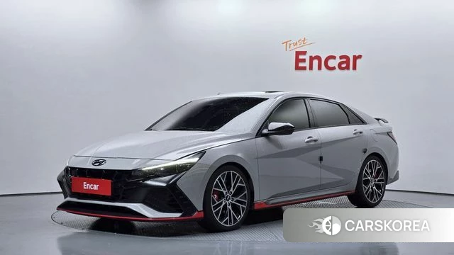 Hyundai Avante (CN7) 2022 Серый из Кореи