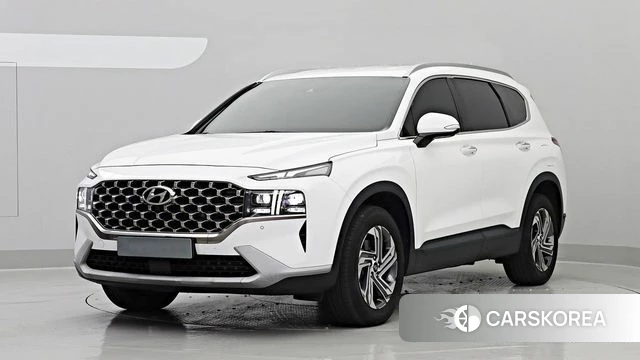 Hyundai The New Santa Fe 2023 Белый из Кореи