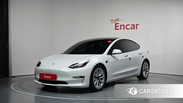 Tesla Model 3 2022 Белый из Кореи